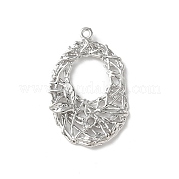 Латунные микро проложить кубического циркония подвески KK-P290-52P-01