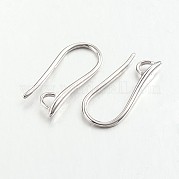 Латунь серьги крючки для серег конструкций KK-M142-02P-RS