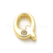 Стойки обшивки латунь кубического циркония бусы KK-L210-008G-Q