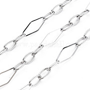 304 Stainless Steel Figaro Chains CHS-S008-013P