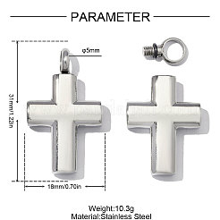 Anhänger aus Edelstahl 304&nbsp;SA-OY003-63P-01