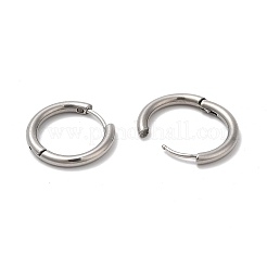 Orecchini a cerchio huggie resistenti all'ossidazione con perni in acciaio inossidabile 304 per donna&nbsp;EJEW-Q767-02D-P