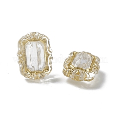 Perles en acrylique transparente&nbsp;X-OACR-H019-44
