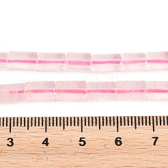 Natürlichen Rosenquarz Perlen Stränge&nbsp;G-F832-B03-01