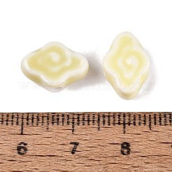 Perles en porcelaine manuelles&nbsp;PORC-Q008-09L
