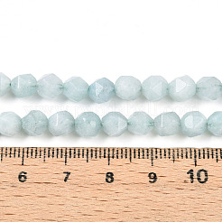 Natürliche myanmarische Jade / burmesische Jade-Perlenstränge&nbsp;G-T108-27A-01
