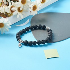 Magnetische Armbänder mit Herzverschlüssen für die besten Freunde von Paaren&nbsp;BJEW-JB06791