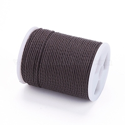 Cordon rond en polyester ciré&nbsp;YC-G006-01-1.0mm-22