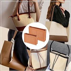 2 Stück 2 Stile Wollfilz-Taschen-Organizer-Einsätze&nbsp;FIND-WR0007-41A