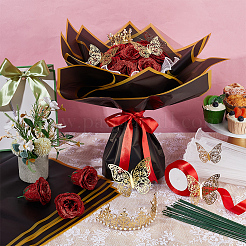DIY-Sets zur Herstellung künstlicher Rosensträuße aus Stoff&nbsp;DIY-BC0016-74