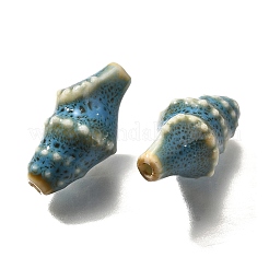 Abalorios de porcelana hechas a mano&nbsp;PORC-H013-03-13