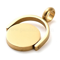 Pendentifs rotatifs en acier inoxydable 304&nbsp;STAS-H438-08G