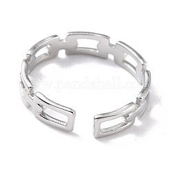 Anlaufgeschützte Fingerringe aus Edelstahl 304&nbsp;RJEW-L102-14P