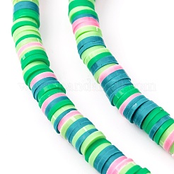 Handgemachte Fimo-Perlen Stränge&nbsp;CLAY-R089-6mm-T02B-36