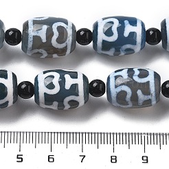 Tibetischen Stil dzi Perlen Stränge&nbsp;G-NH0037-C07-02