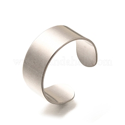 Anillos de puño abiertos de acero inoxidable quirúrgico 316&nbsp;RJEW-F170-01P-02