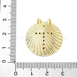 Ottone micro spianare pendenti zirconi&nbsp;KK-S510-34G-01