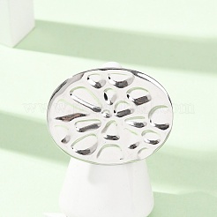 Anillos abiertos de acero inoxidable 304 para mujer&nbsp;RJEW-C162-01B-P
