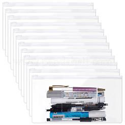 120 Stück transparente A6-PVC-Kunststoff-Reißverschlussbeutel&nbsp;ABAG-WA0001-04