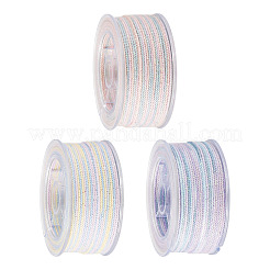 3 rollo de hilos de algodón y metalizados teñidos en segmentos de 3 colores&nbsp;OCOR-TA0004-12
