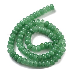 Chapelets de perles de jade blanche naturelle&nbsp;G-E507-01Q