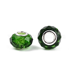 Perle di vetro trasparente europei&nbsp;GPDL-N004-D14mm-B11