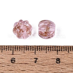 Handgemachte Glasperlen Goldsand&nbsp;LAMP-Q039-08