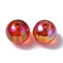 Placcatura uv perline acriliche iridescenti arcobaleno&nbsp;PACR-E001-03F