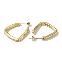 Pendientes triangulares de acero inoxidable 304 para mujer&nbsp;EJEW-I303-04G