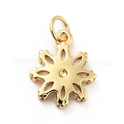 Micro Pave Bijoux de zircone cubique en laiton de placage en râtelier&nbsp;X-ZIRC-F129-34B-G