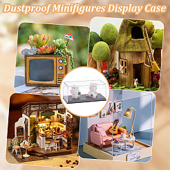 Transparente Acrylspielzeug-Actionfiguren-Displayboxen&nbsp;ODIS-WH0030-73