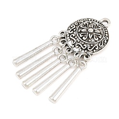 Gros pendentifs en alliage de style tibétain&nbsp;AL-CBAAECB-02AS-C