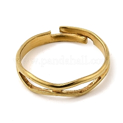 Verstellbare Messing-Fingerringe&nbsp;RJEW-F086-01C