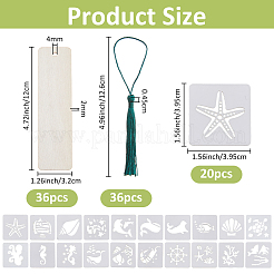 Kits de création de signets bricolage&nbsp;DIY-FH0001-02B