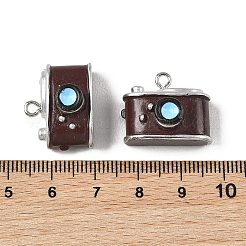 Pendentifs vintage en résine opaque&nbsp;RESI-G129-04