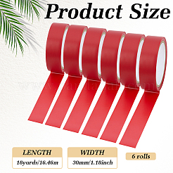 PVC-Sicherheitsband&nbsp;DIY-WH0504-918B