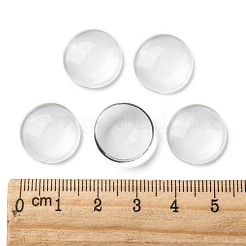 Cabochon in vetro trasparente&nbsp;X-GGLA-R026-16mm