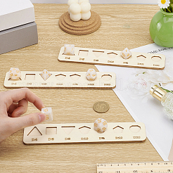 1 Set mit 3 Schmucktabletts aus Holz für Würfel&nbsp;ODIS-BC0001-15-1