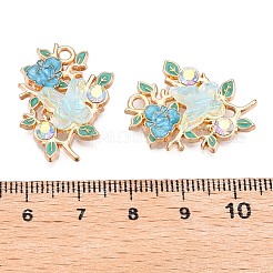 Gestell Legierung Emaille Anhänger&nbsp;ENAM-N056-373KCG-02