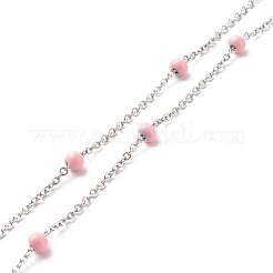 Colliers à chaîne en acier inoxydable 304&nbsp;AJEW-EH00377-01