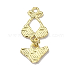 Pendenti smalto in lega colore oro &nbsp;ENAM-O052-01G-02
