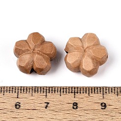 Perlen aus natürlichem Apfelholz&nbsp;WOOD-N021-04