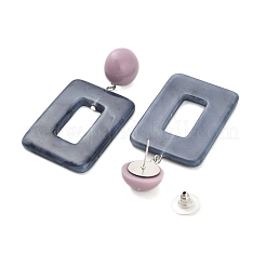 Ohrstecker aus Kunststofflegierung für Damen&nbsp;LS-EJEW-K280-01B