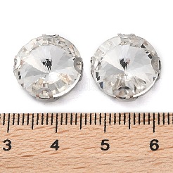 Plat rond coudre sur strass&nbsp;RGLA-L028-07D-01