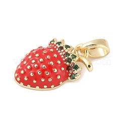 Pendentifs en laiton zircone cubique&nbsp;LS-KK-M326-05C-G