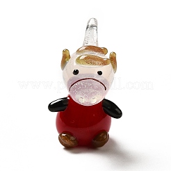 Manuelle Bunte Malerei Anhänger & Charms&nbsp;LAMP-G156-06