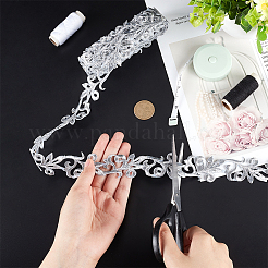 Stickerei-Applikationsband aus Polyester-Metallfaden&nbsp;DIY-WH0032-59B