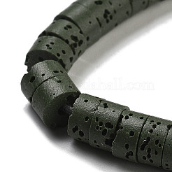 Natürliche Lavagestein gefärbte Perlenstränge&nbsp;G-K375-G05-01