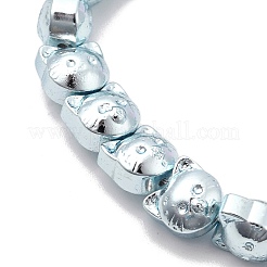 Galvanisierte synthetische nichtmagnetische Hämatitperlenstränge&nbsp;G-H327-C01-01