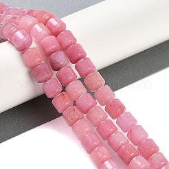 Natürliche weiße Jade perlen Stränge&nbsp;G-L604-E01-01B